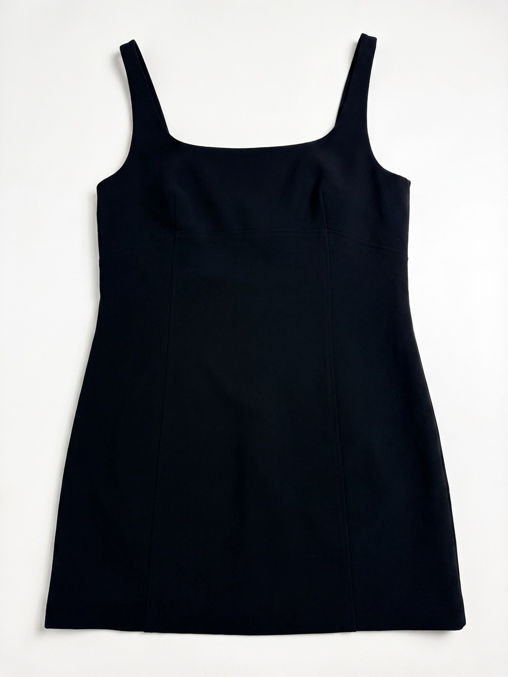 Kenneth Cole Black Square-Neck Mini Tank Women’s Dress